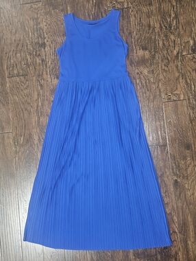 EUC APT. 9 Petite Royal Blue Maxi Dress Large